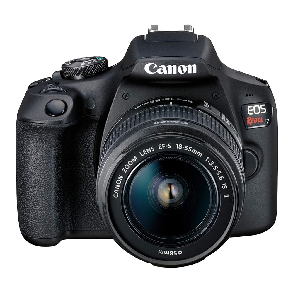 Canon EOS Insurgent T7 DSLR Digital camera with 18-55mm Lens | Built-in Wi-Fi | 24.1 MP CMOS Sensor | DIGIC 4+ Picture Processor and Full HD Video Recording