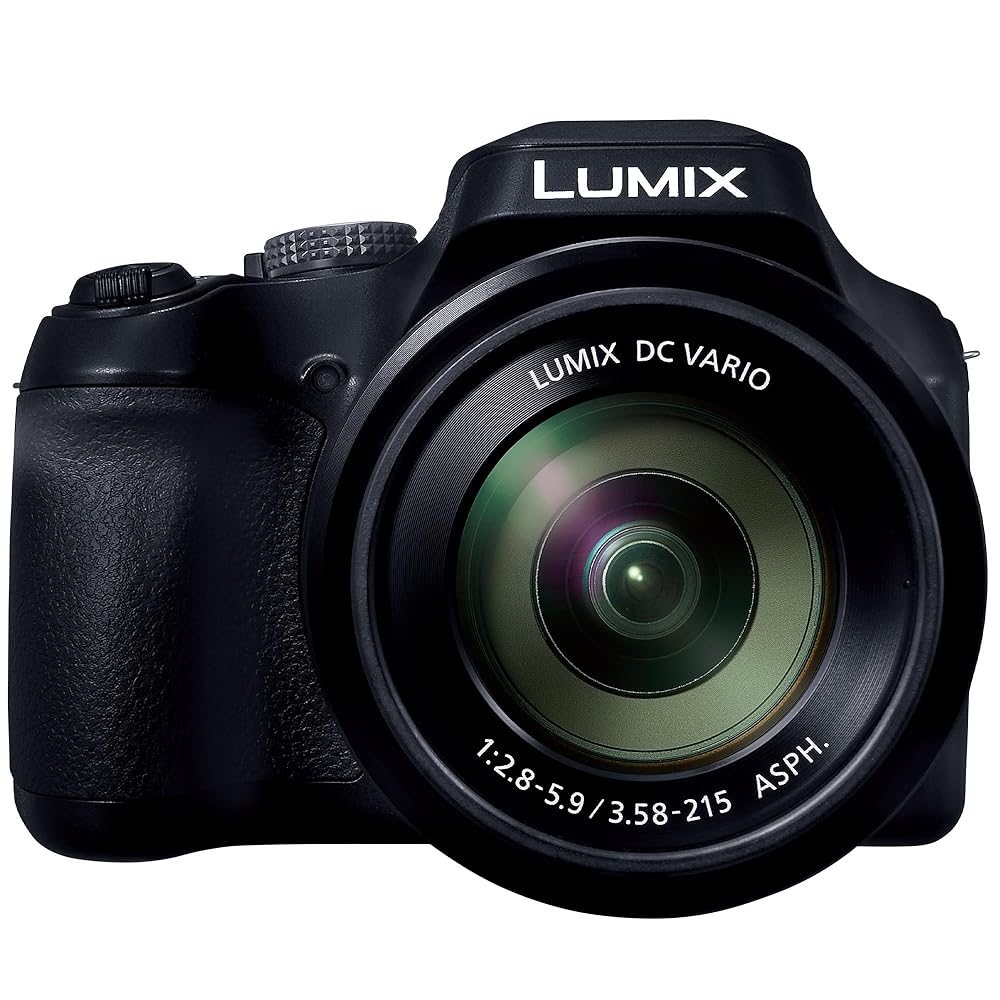 Panasonic LUMIX FZ80D Compact Digital Digicam with 20-1200mm Zoom Lens, That includes 4K Video/Picture Recording and Energy Optical Picture Stabilizer – Mannequin DC-FZ80D