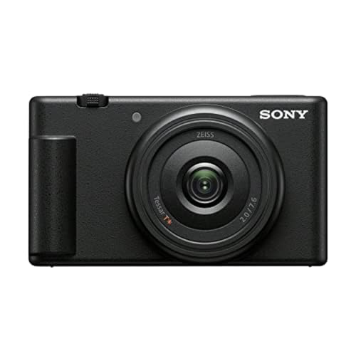 Sony ZV-1F Black Vlog Digicam Designed for Content material Creators and Vloggers